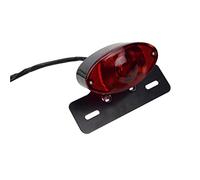 GOOFIT Moto Street Bike/arrière Phare LED de Frein/Course/Turn Signal/License Plate Mont Lampe de Queue Remplacement pour Halley ATV Scooter