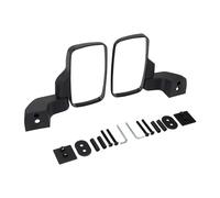 GOOFIT Noir 1.75"- 2" Offroad Rétroviseur Rétroviseur Latéral Remplacement pour Polaris RZR Teryx Deere Gator Rhino YXZ RZR 2020 Moto Dune Buggy Beach Buggy ATV UTV