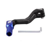 GOOFIT Noir Et Bleu Aliage d'aluminium Leveau d'Engrenage Leveau de déplacement Pédale Leveau d'engrenage pliable Remplacement pour Cb250 Motocross Bike ATV Dirt PitBike