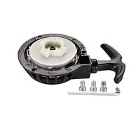 GOOFIT Noir Tirer Démarrer Recoil Remplacement pour 2 Stroke Recoil Starter Assembly Pocket Bike Dirt Bike
