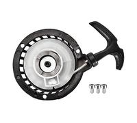 GOOFIT Noir Tirez Démarrer Lanceur Aluminium cliquet de démarreur Remplacement pour 49cc 47cc Pocket Pit Bike Noir B Lanceur Pocket Bike Dirt Pocket Bike Mini ATV