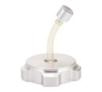 GOOFIT Performance Racing Essence Couvercle de réservoir Remplacement pour 50 CC 70 CC 90 CC 110 CC 125 CC Taotao Kazuma coolste Dirt Bike Pit Bike Moto Argent