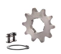 GOOFIT Pignon avant de moto 420-10T 20 mm de rechange pour moto Dirt Pit Bike Mini Bike ATV 4 roues 110cc 125cc