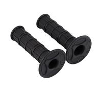GOOFIT Poignées Noires 22mm Standard 7/8 "Torsion Throttle Remplacement pour 50cc RM125 FA50 RM80 KLX140L KX250 KLR250 YFZ450R CRF80F CRF 150 1985 1993 1996 2001 2005 2009 Mini Pit Scooter Moped