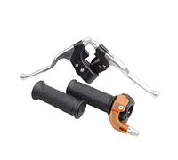 GOOFIT Poignées Twist Throttle Levers de frein 22mm Remplacement pour 47cc 49cc 2 Stroke Mini Moto Dirt Cross Pocket Bike MTB