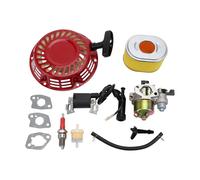 GOOFIT Pompe à eau modification de la tondeuse à gazon 19mm Filtre à air de recul de carburateur Bougie d'allumage Ensemble de bobines d'allumage Pour GX140 GX160 GX200 Démarreurs