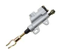 GOOFIT Pompe De Frein ArrièRe De Moto Universelle UtiliséE Remplacement pour La Pompe De Frein Hydraulique De VéHicule Tout Terrain De Moto ATV Argent