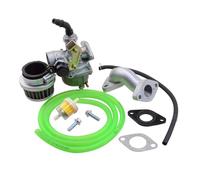 GOOFIT PZ19 Carburateur avec Filtre à air Carburateur Rebuild Kit Remplacement pour XR CRF 50cc 70cc 90cc 110cc 125cc Mobylette ATV Taotao Sunl Roketa Baja Kazuma