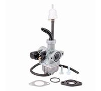 GOOFIT PZ22 Carburateur avec Filtre à Carburant pour Starter à Main Remplacement De Glucides De 22mm pour 4 Traits 50cc 70cc 80cc 90cc 110cc 125cc De Saleté Et Go Kart ATV Quad