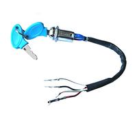 GOOFIT Serrure de Contact Universelle 4 Voies 2 clés Remplacement pour Pitbike Quad Scooter ATV Motos
