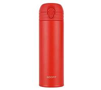 GOOFIT Thermos en Acier Inoxydable, Bouteille Isotherme étanche, Garde Les Boissons Chaudes Pendant 12 Heures, Froides Pendant 20 Heures pour Le Sport, Le Café en Plein Air Tasse à Thé (Rouge)