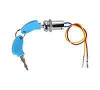 GOOFIT Universal 2 Fils Fer Clé Commutateur d'Allumage Clés De Verrouillage Remplacement pour Electric Scooters ATV Motorbike Motorcycle Ignition Starter