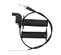 GOOFIT Universal 7/8''(inch) Entretoises et Embout 1200 mm Cable Twist Throttle Cable Grip Remplacement pour ATV Dirt Bike