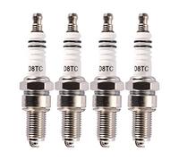 GOOFIT Universal D8TC Bougie d'allumage Remplacement pour CG 125cc 150cc 200cc 250cc Chinois ATV Dirt Bike Go Kart Cyclomoteur Scooter 4P