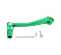 GOOFIT Vert CNC Levier De Vitesse Moto en Aluminium Pliant avec Outils De Remplacement pour 50cc-250cc La Plupart des VéLos De Saleté ATV UTV