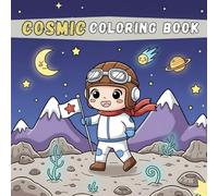 Goofy Ghost & Cute Robots Coloring Book: Simple and Bold 50 Designs - Cute Angels and Aliens For Kids & Adults