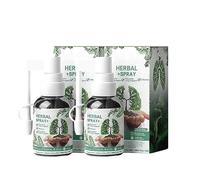 Googeer Herbal Lung Cleanse Mist, Powerful Lung Support,Googeer Herbal Lung Cleanse Spray,Respinature Herbal Lung Cleanse Mist,Herbal Lung Cleansing Spray,100% Natural Herbal Extract. (2Pcs)