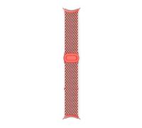 Google Bracelet pour montre intelligente Tissé pour Pixel Watch 137-203 mm Corail