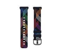 Google Charge 5,Woven Band,Prism Pride,Small Activity Tracker Accessory Unisex-Adult