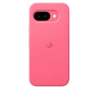 Google Coque Pixel 9a - Silicone Durable résistant aux Taches - Coque Android - Pivoine