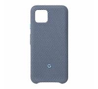 Google Coque Pixel Pixe - Coque Protection pour Téléphone avec Tissu A Mesure et Compatible avec Active Edge - Blue-Ish, Pixel 4