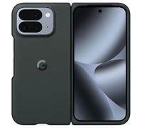 Google Coque Pixel 10 Pro Fold – Protection durable, Silicone résistant aux taches – Noir Volcanique