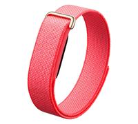 Bracelet performance à scratch Google Fitbit Air - Taille unique, réglable au millimètre - Adapté au sport - Compatible uniquement avec le Fitbit Air - Rouge Framboise