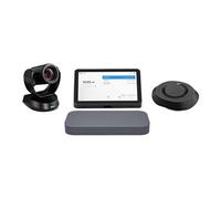 ASUS Google Meet GQE20A - Large Room Kit - kit de vidéo-conférence (caméra PTZ, haut-parleur de téléphone, console d'écran tactile) - gris de fer - avec Meeting Computer System