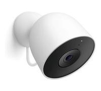 Google Nest Cam Extérieur (Filaire, 2e gén.) - Caméra de sécurité extérieure avec vidéo 2K - Fonctionne avec Google Home - Neige