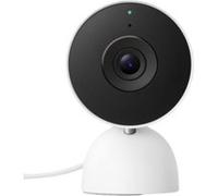 Google Nest Cam - 3rd Gen - caméra de surveillance réseau - intérieur - couleur (Jour et nuit) - 3,7 MP - 2560 x 1440 - 2K - audio - Wi-Fi - H.264, H.265 Blanc