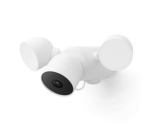 Google Nest Cam - Caméra de sécurité avec projecteur (extérieur, filaire) - Caméra de maison intelligente - WiFi