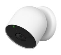 Google Nest Cam Caméra de Surveillance Intelligente pour l'intérieur et l'extérieur Blanc 1 pièce (1 pièce)