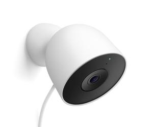 Google Nest Cam Extérieur (Filaire, 2e gén.) - Caméra de sécurité extérieure avec vidéo 2K - Fonctionne avec Google Home - Neige