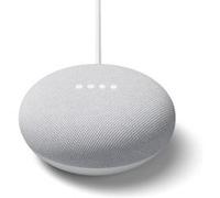Google Nest Mini Assistant vocal Galet Gris, Blanc, Craie C