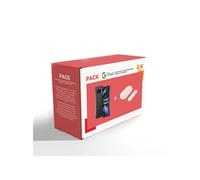 Pack Smartphone Google Pixel 9 6,3" 5G Double SIM 128 Go Noir Obsidienne + Streamer 4K Blanc