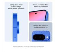 Google Pixel 10 - Smartphone Android débloqué avec Gemini et écran Super Actua 6,3″ - Indigo, 128GB + Coque Pixelsnap Pixel 10 & Pixel 10 Pro - Indigo