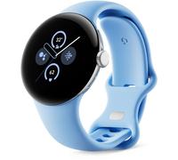 Google Pixel Watch 2 GPS - Boîtier Aluminium 41 mm Bleu Azur - Bracelet S/L