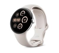 Google Pixel Watch 3 41 mm Bluetooth Boîtier aluminium argent poli/ Bracelet Sport porcelaine