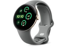 Google Pixel Watch 3 - Boîtier 41 mm - Champagne Doré - Bracelet Vert sauge - 4G