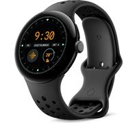 GOOGLE Pixel Watch 3 (Wi-Fi) 41 mm, Montre intelligente Aluminium Fluoroélastomère, 130-175 mm, 165-210 mm, Obsidienne