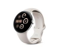 Google Pixel Watch 4 41 mm Bluetooth / Wi-Fi - Argent Poli / Porcelaine