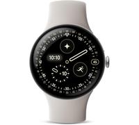 Google Pixel Watch 4 45 mm Wi-Fi / Bluetooth Argent poli / Bracelet Porcelaine