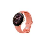 Google Pixel Watch 5 41 mm Bluetooth Or avec bracelet sport caoutchouc Rose