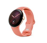 Google Pixel Watch 5 (41 mm) Montre connectée, Champagne/Bracelet Rose, LTE