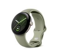 Google Pixel Watch 5 (41 mm) Montre connectée - Pyrite/Bracelet Olive, LTE