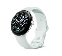 Google Pixel Watch 5 (45 mm) Montre connectée - Argent/Bracelet Brume, LTE