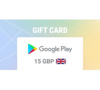Google Play Gift Card 15 GBP