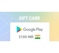 Google Play Gift Card 2100 INR