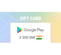 Google Play Gift Card 2500 INR