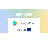 Google Play Gift Card 30 EUR